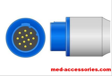 Mennen 12 pin round connector Masimo SpO2 Adapter Cable 551-306-321