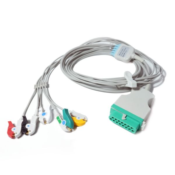 Fukuda Denshi Compatible Direct-Connect EKG Cable
