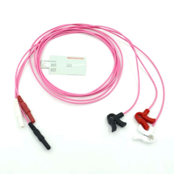 DIN Compatible Neonate ECG Leadwire 3 Leads AHA Pinch Type