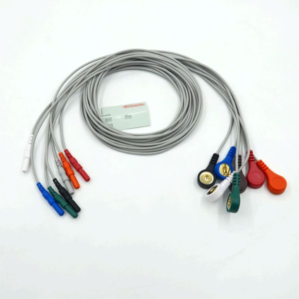7 Leads Holter ECG DIN Cable
