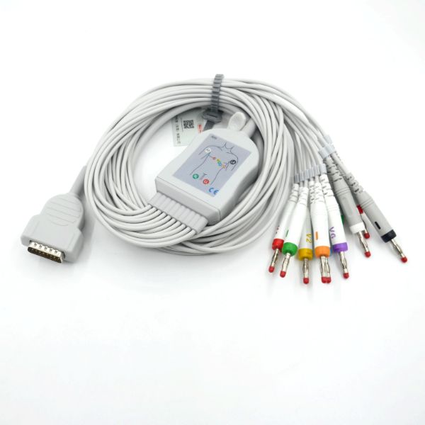 Compatible GE EKG Cable