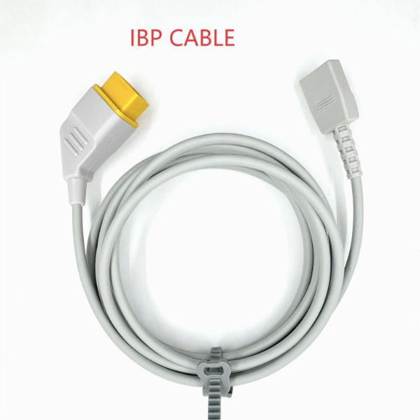 Med Accessories Medical Monitor Accessory Compatible Nihon Kohden Utah IBP Adapter Cable GRAY Essential Medical Consumable Nylon