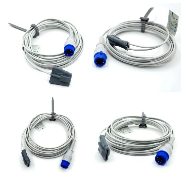 High Quality Pediatric Soft Clip Manufacturer Medical Accessories Reusable Compatible With Zoll Monitor SpO2 Sensor